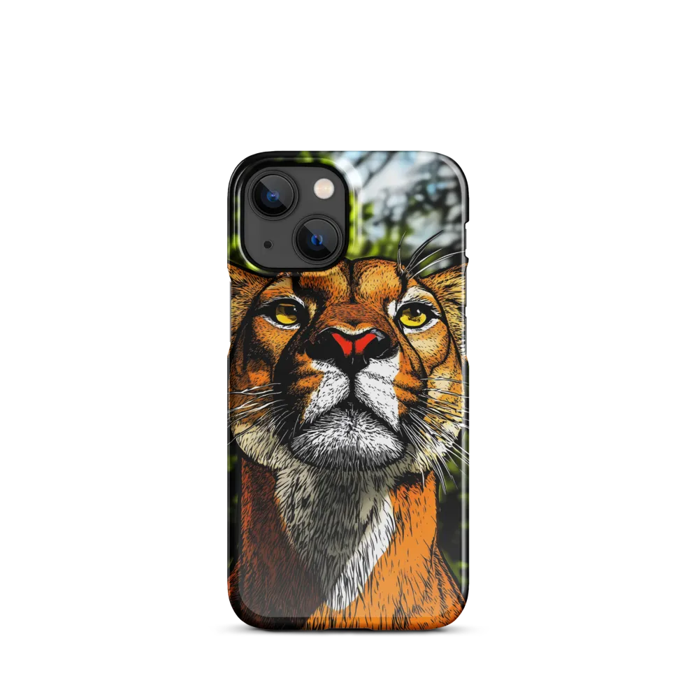 Regal Gaze: The Lioness in Focus