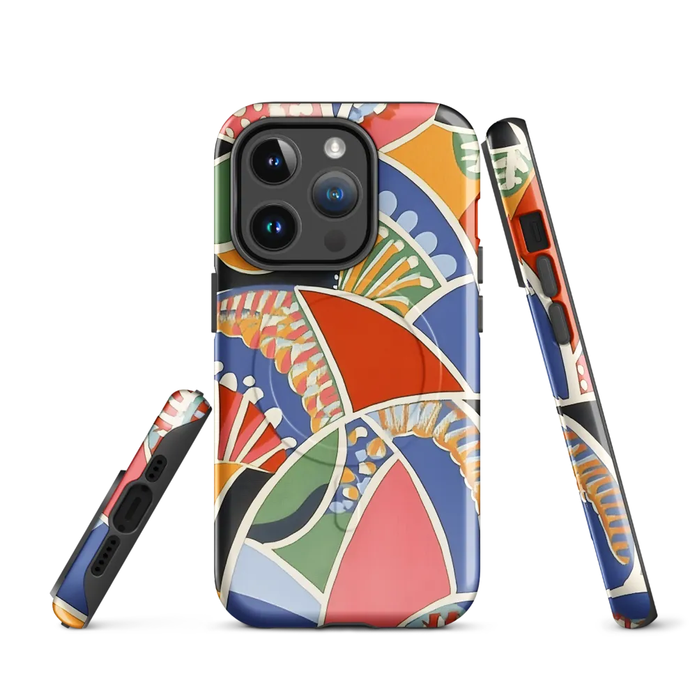 Kaleidoscope of Colors | Phone Case |  14 Pro | MagSafe® Tough Case | Glossy