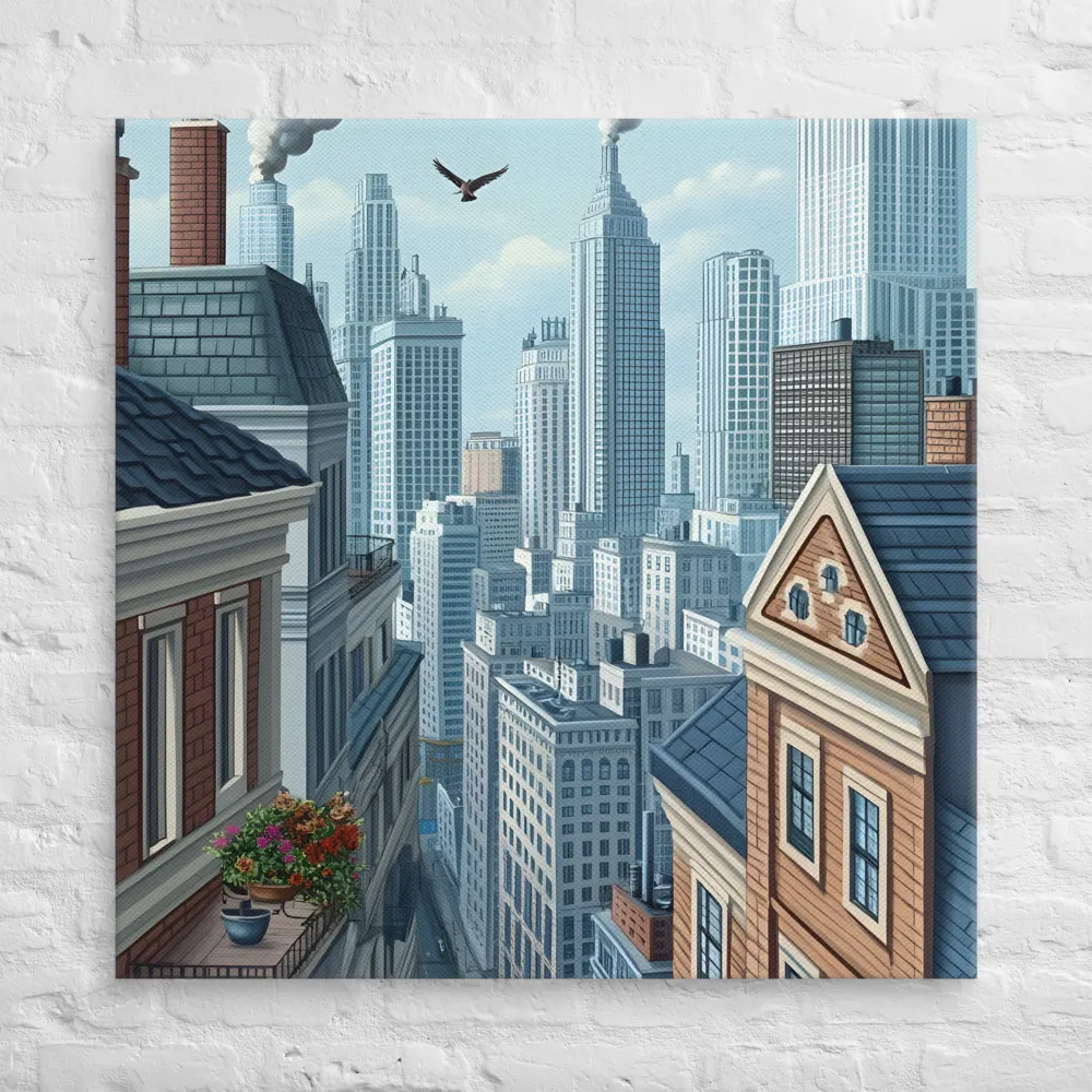 Urban Symphony | Canvas | 37″×37″