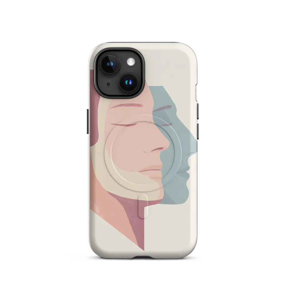 Dual Facets of Serenity | Phone Case |  15 | MagSafe® Tough Case | Matte