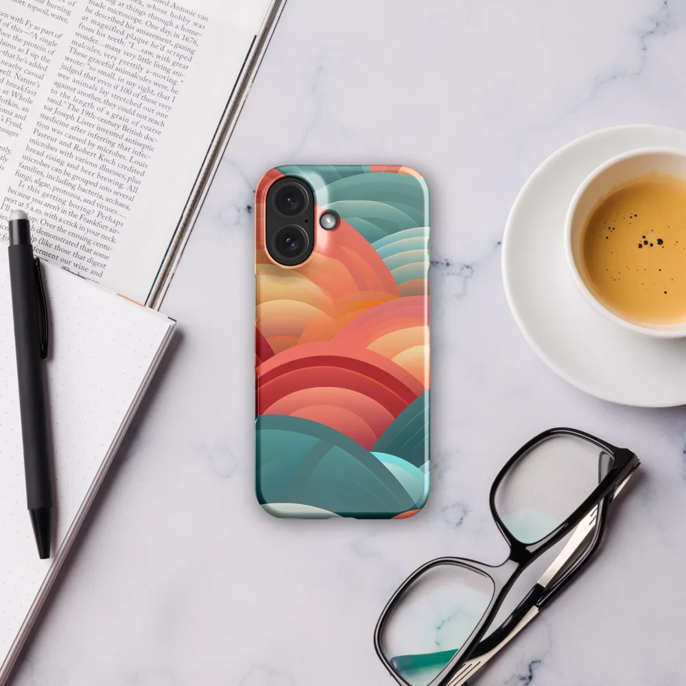 Rhythms of the Waves | Phone Case |  16 | Snap Case | Glossy