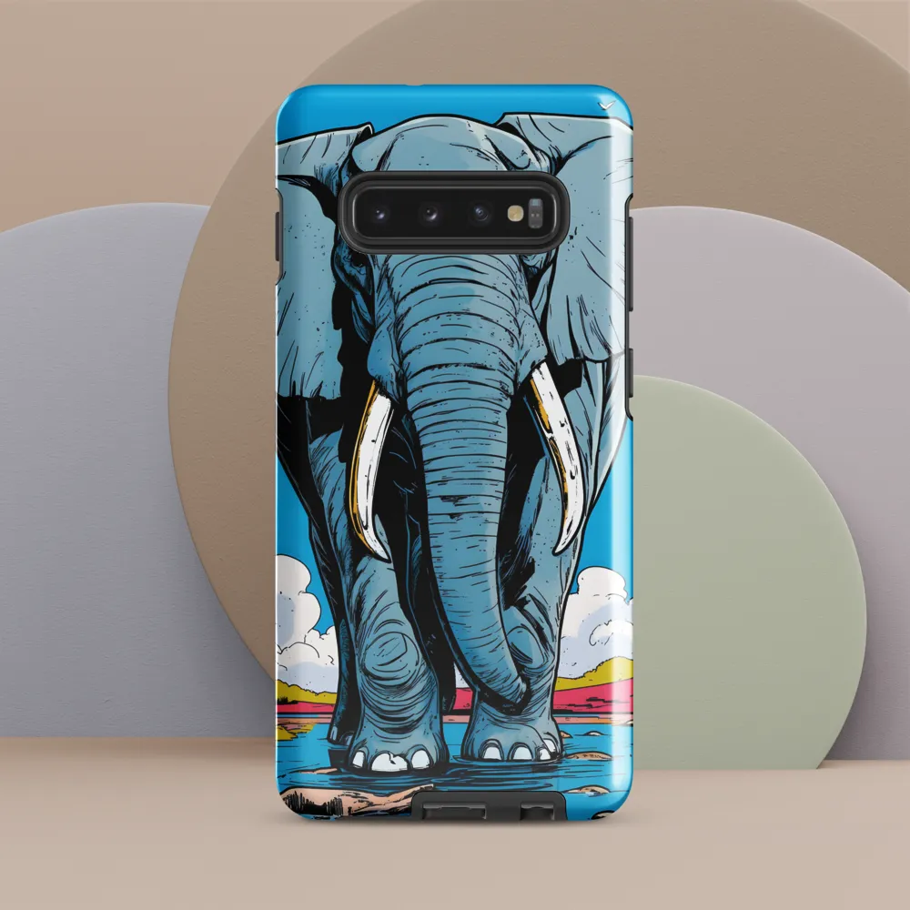 Majestic Presence: The Elephant | Phone Case |  S10 Plus | Tough Case | Glossy