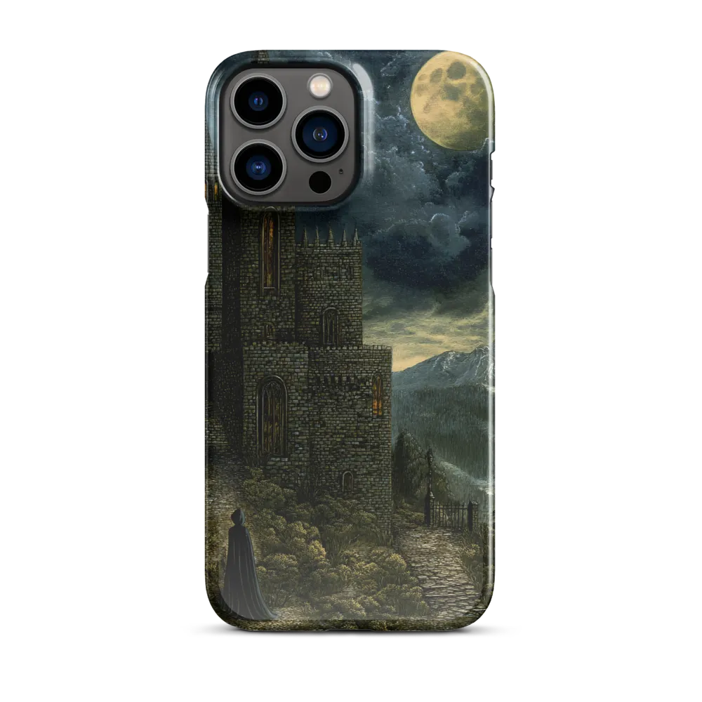 Whispers of the Moonlit Castle | Phone Case |  13 Pro Max | Snap Case | Glossy
