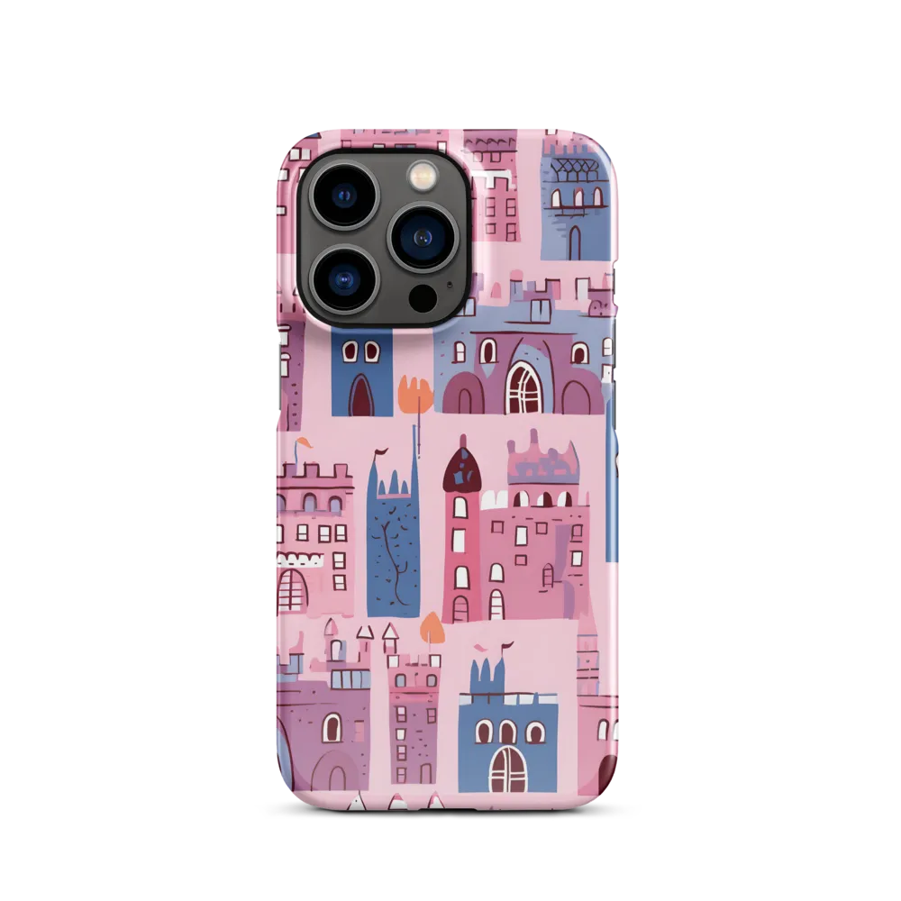Whimsical Castles: A Playful Tapestry | Phone Case |  13 Pro | Snap Case | Glossy
