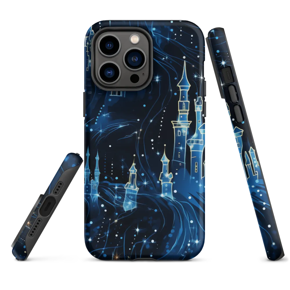 Dreamy Castles in a Starry Sky