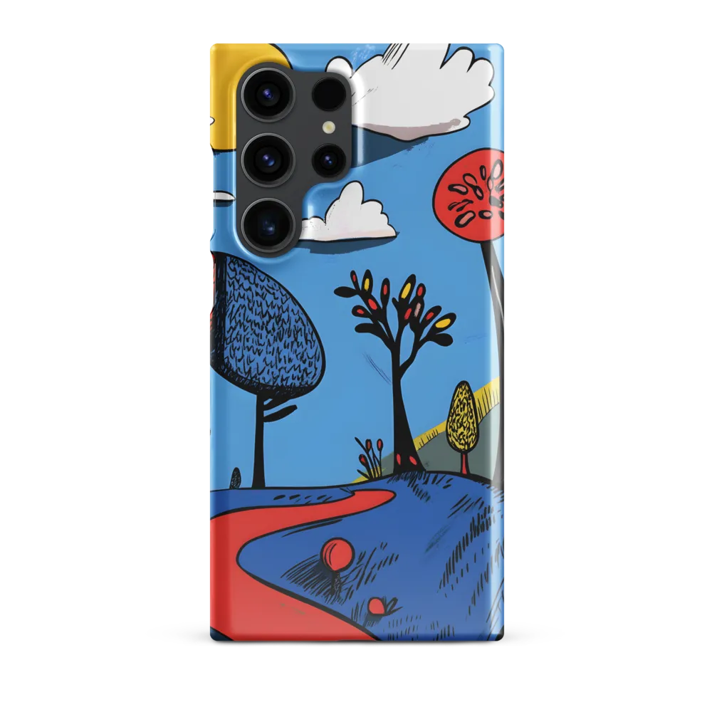A Playful Journey Through Whimsical Woods | Phone Case |  S23 Ultra | Snap Case | Glossy