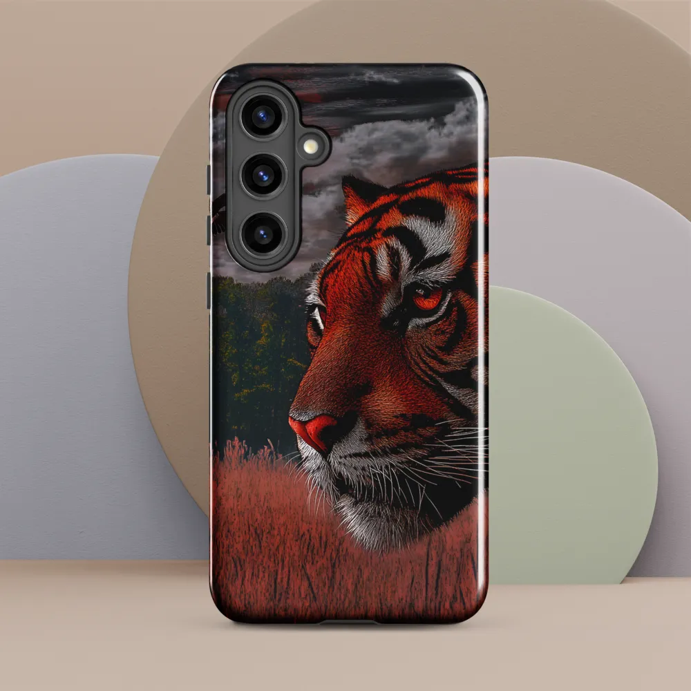 The Silent Guardian | Phone Case |  S24 Plus | Tough Case | Glossy