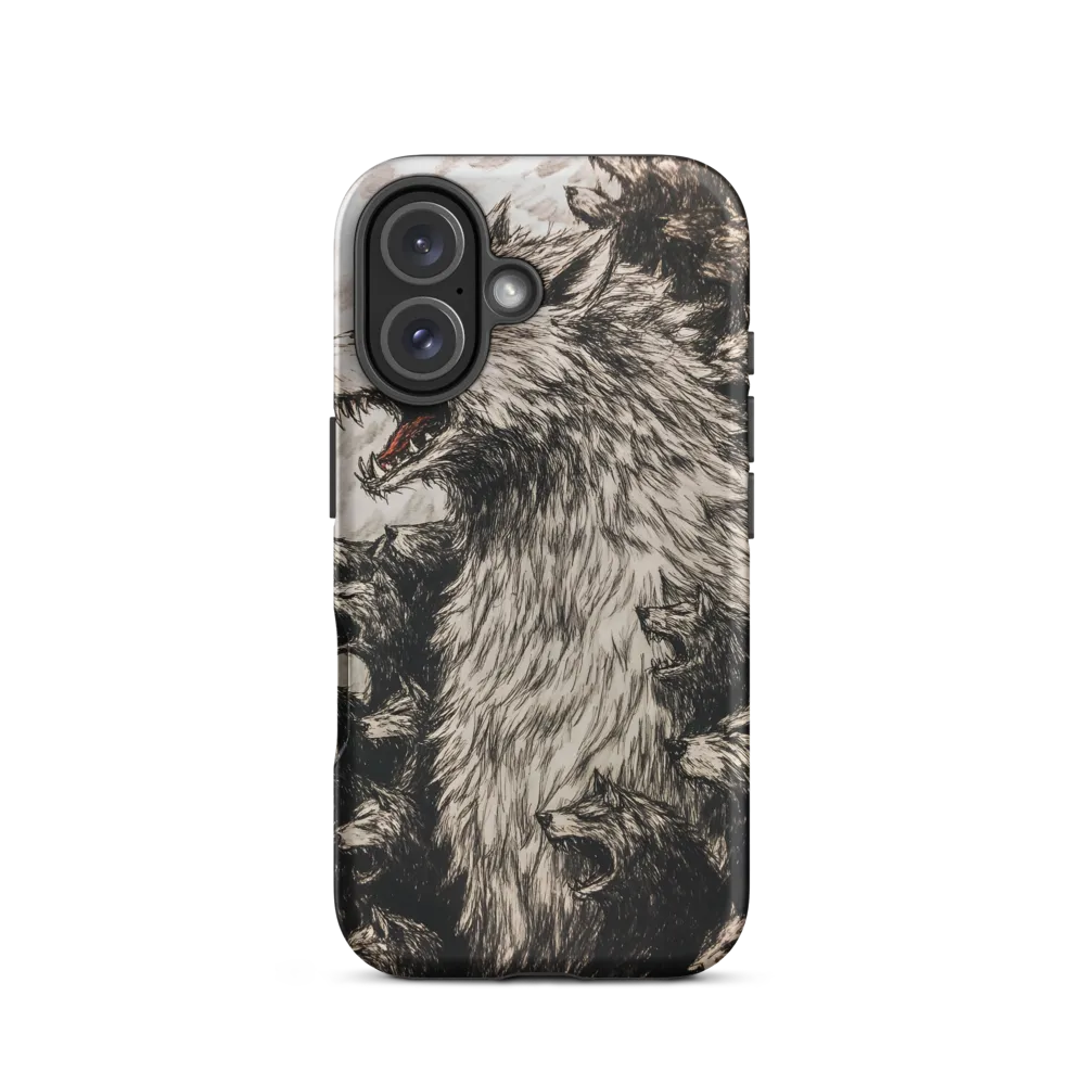 The Pack's Fury | Phone Case |  16 | Tough Case | Matte