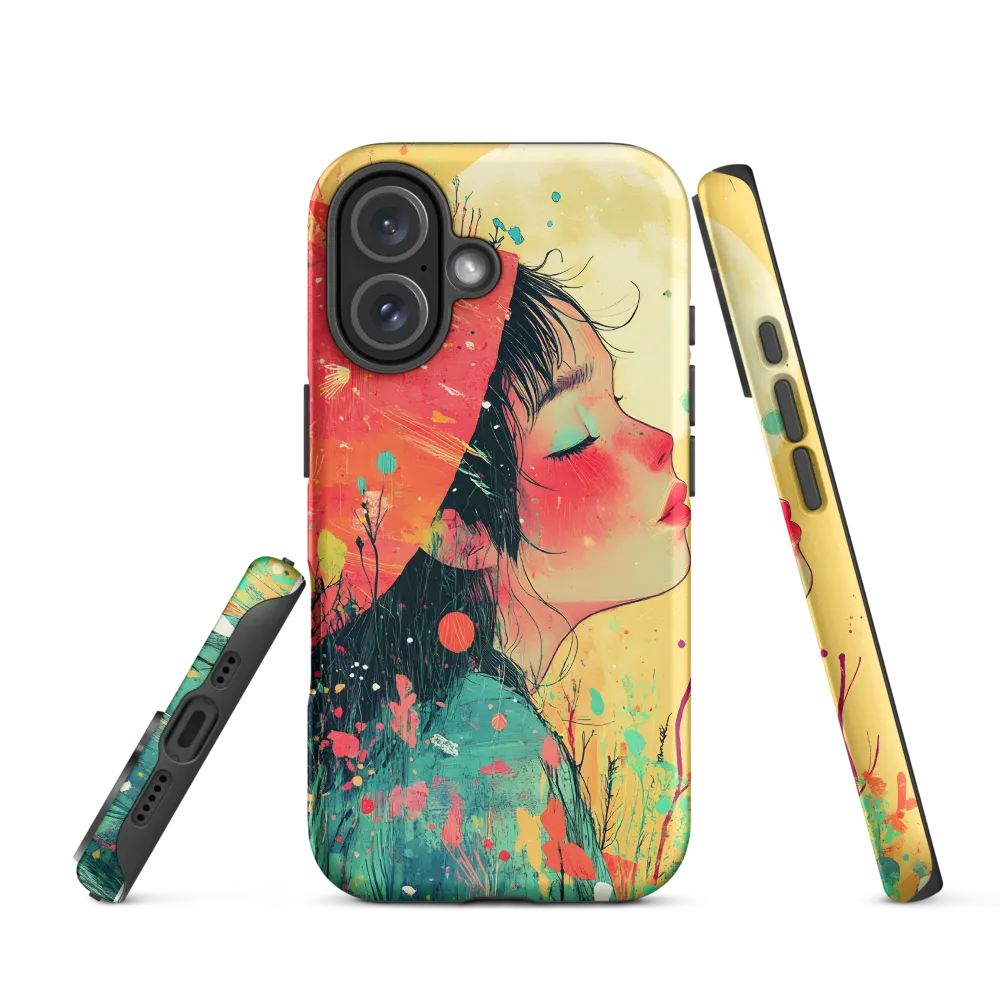 Whispers of Nature: A Dreamy Portrait | Phone Case