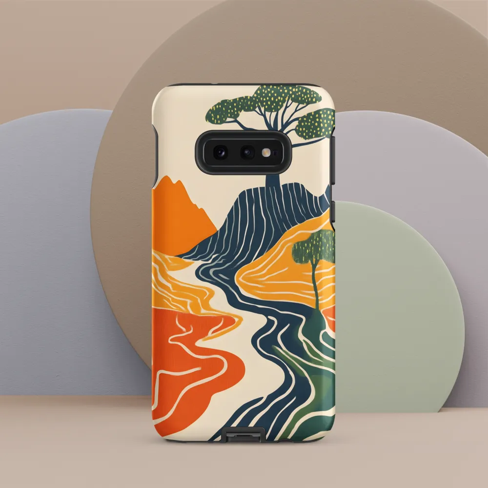 Waves of Serenity | Phone Case |  S10e | Tough Case | Matte