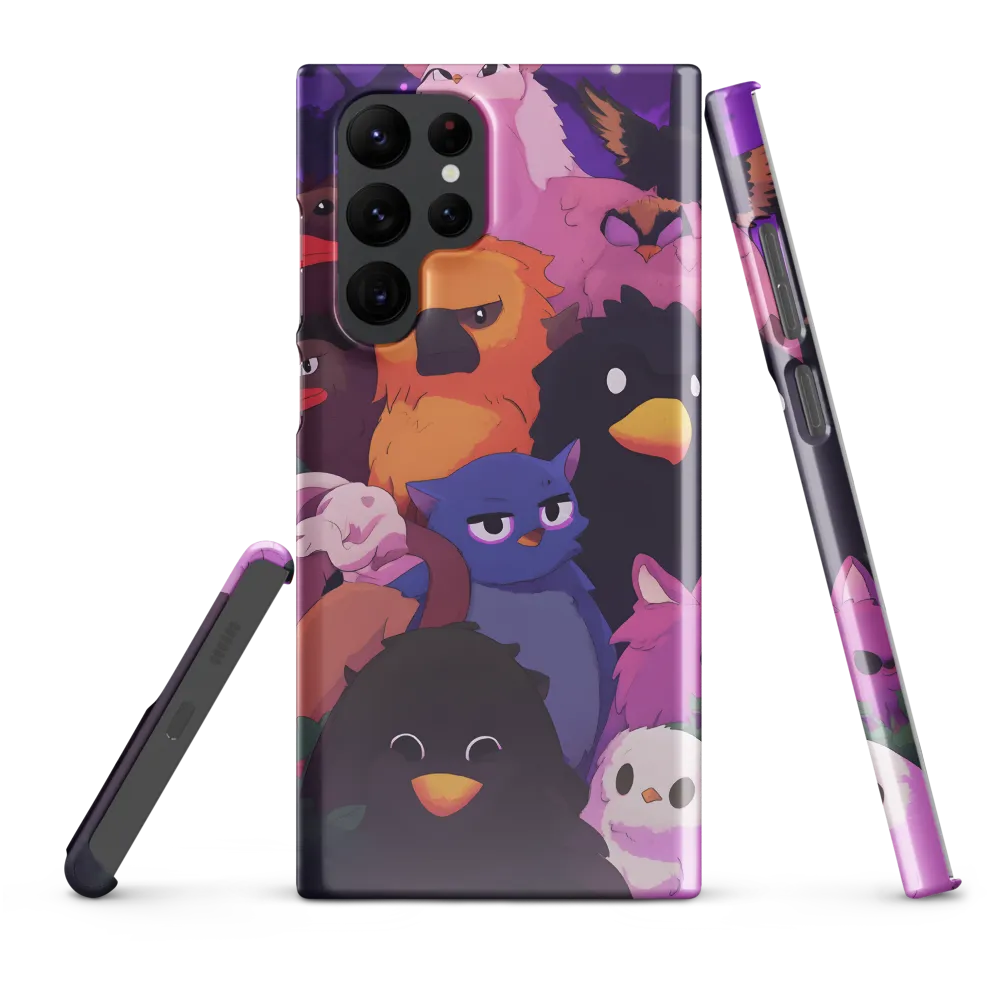 Whimsical Avian Gathering