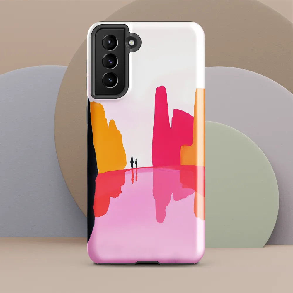 Reflections in Color | Phone Case |  S21 Plus | Tough Case | Glossy