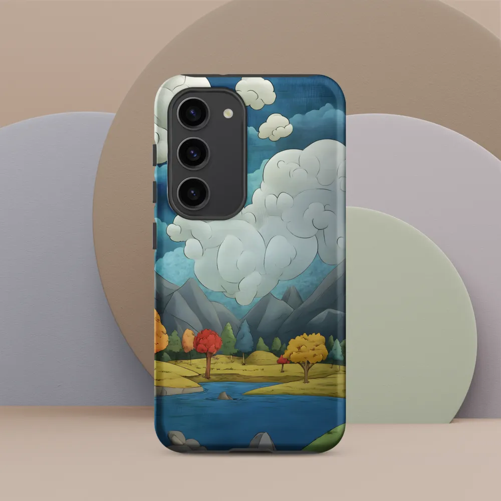 Whimsical Serenity: A Tranquil Landscape