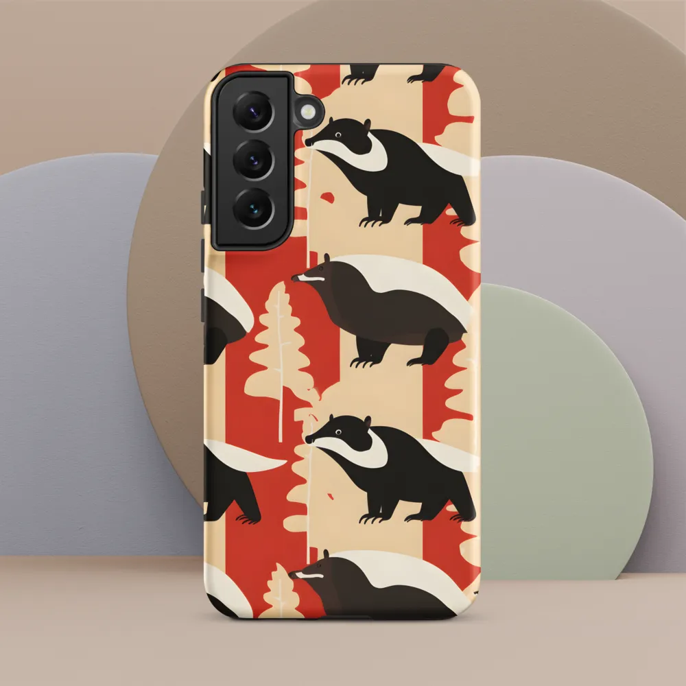 Wildlife Pattern: The Badger Tale