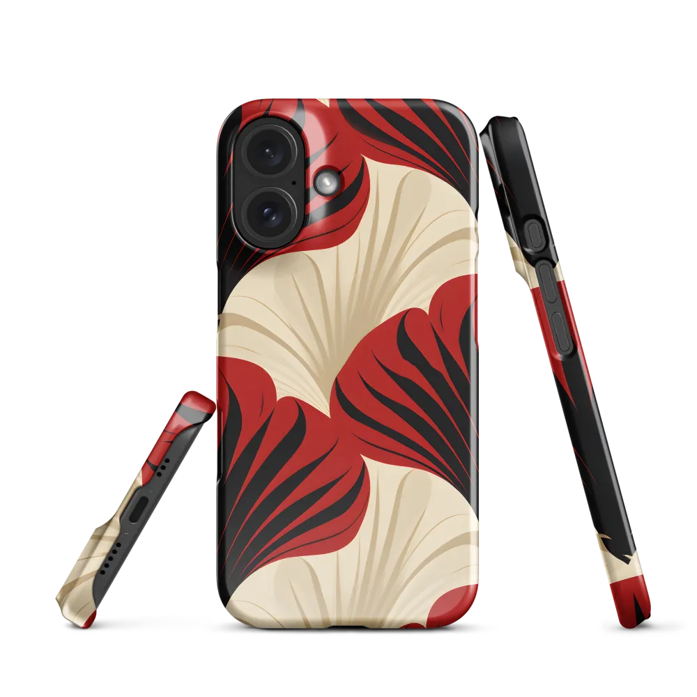 Elegance in Bloom: An Art Deco Floral Reverie | Phone Case