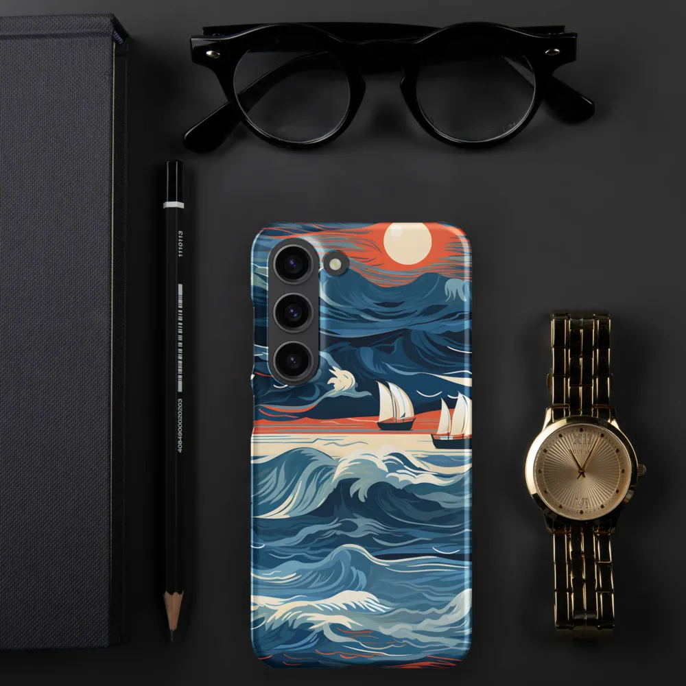 Ocean Whispers: A Voyage at Dusk