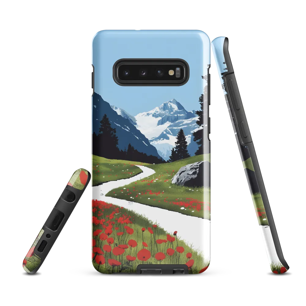 Tranquil Mountain Retreat | Phone Case |  S10 Plus | Tough Case | Glossy