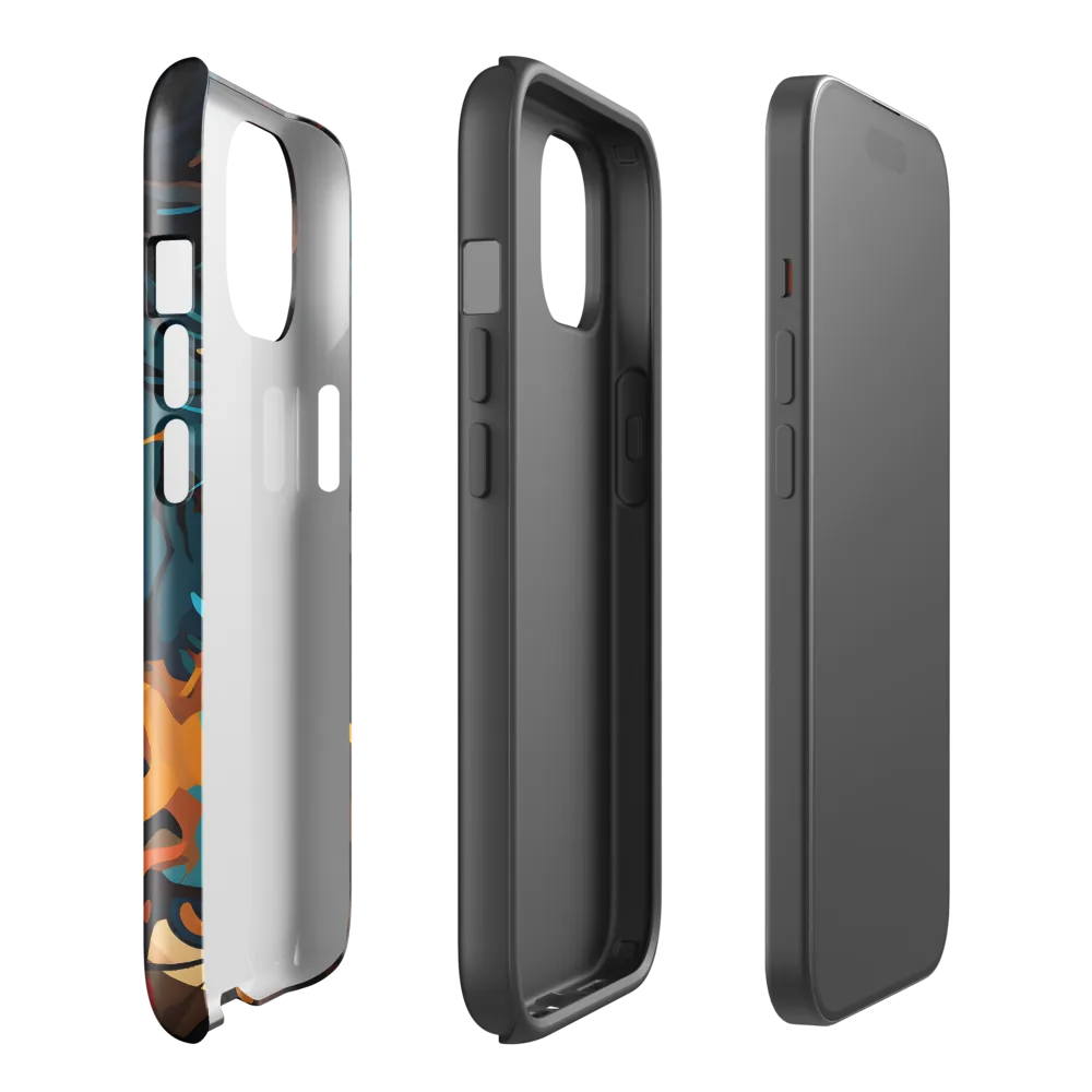 Tropical Enigma: A Wildlife Quartet | Phone Case |  15 | Tough Case | Glossy