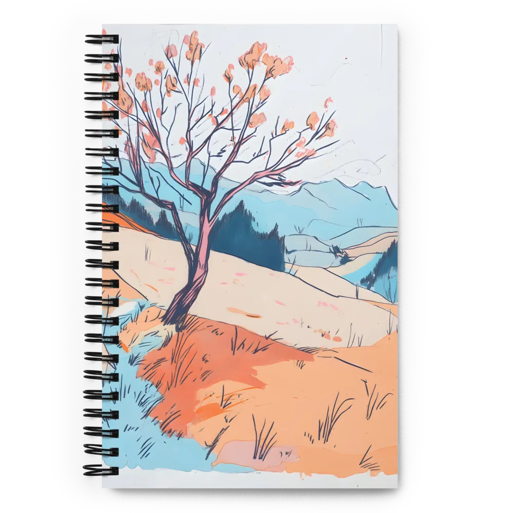 Solitude in Color | Spiral Notebook