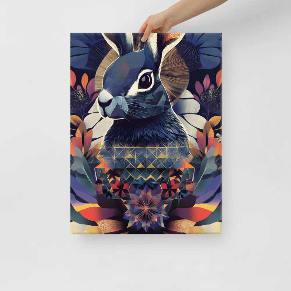 Ethereal Bunny: A Geometric Wonderland