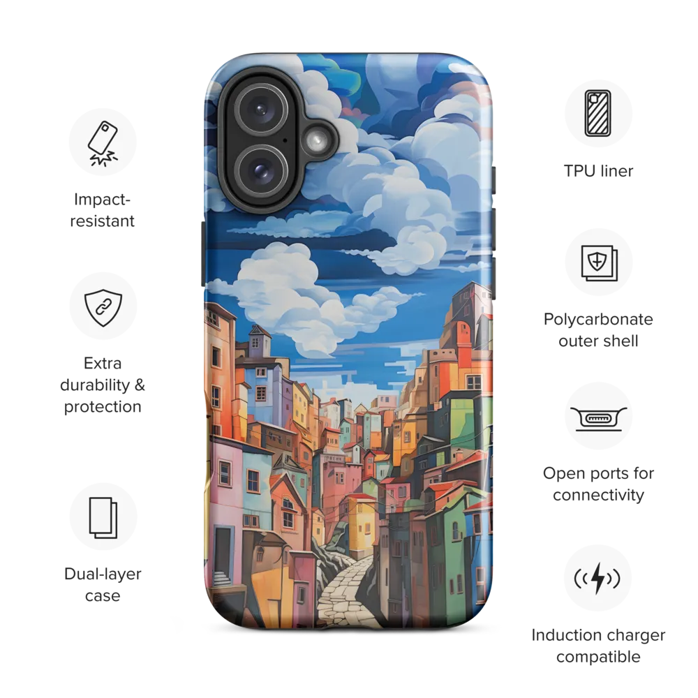 Whimsical Heights: A Vibrant Cityscape