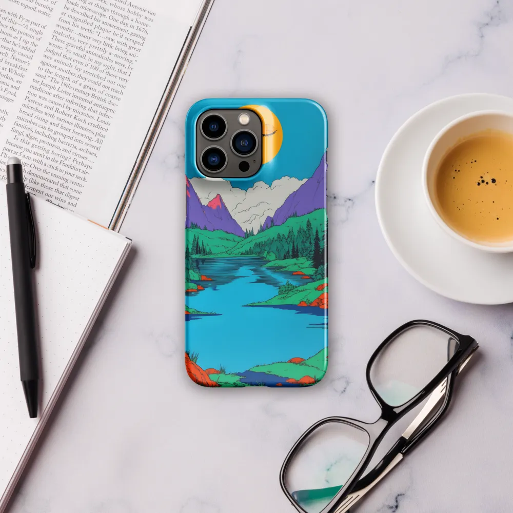 Whimsical Serenity in Vibrant Colors