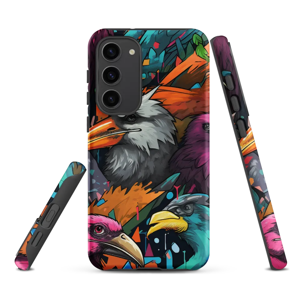 Avian Vortex: A Celebration of Color and Form