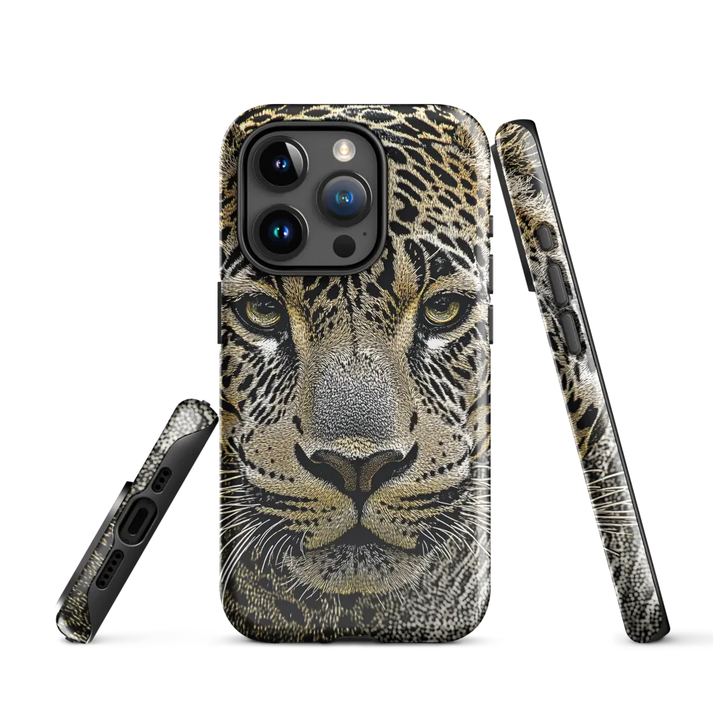 The Majestic Gaze: Portrait of a Leopard
