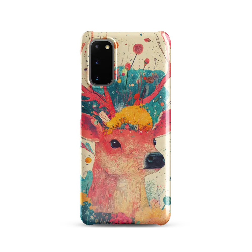 Whimsical Harmony: A Deer in Bloom