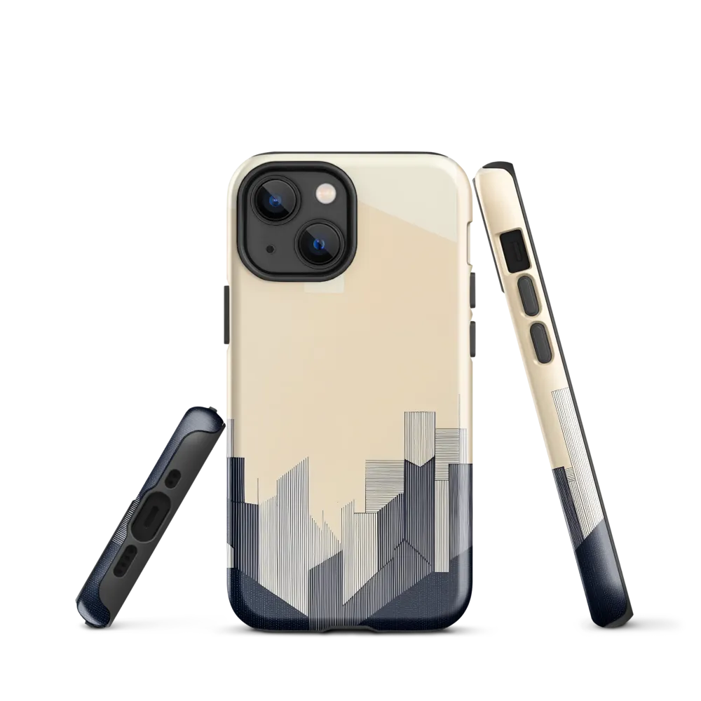 Urban Serenity | Phone Case |  13 mini | Tough Case | Glossy