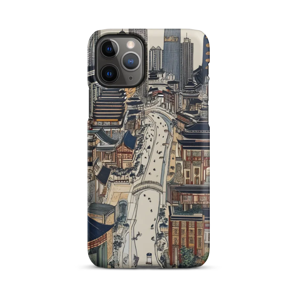 Urban Harmony: A Fusion of Tradition and Modernity | Phone Case |  11 Pro | Snap Case | Matte
