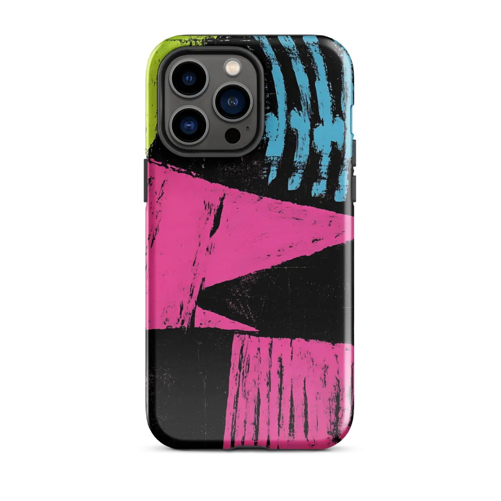 Dynamic Geometry | Phone Case |  14 Pro Max | Tough Case | Glossy
