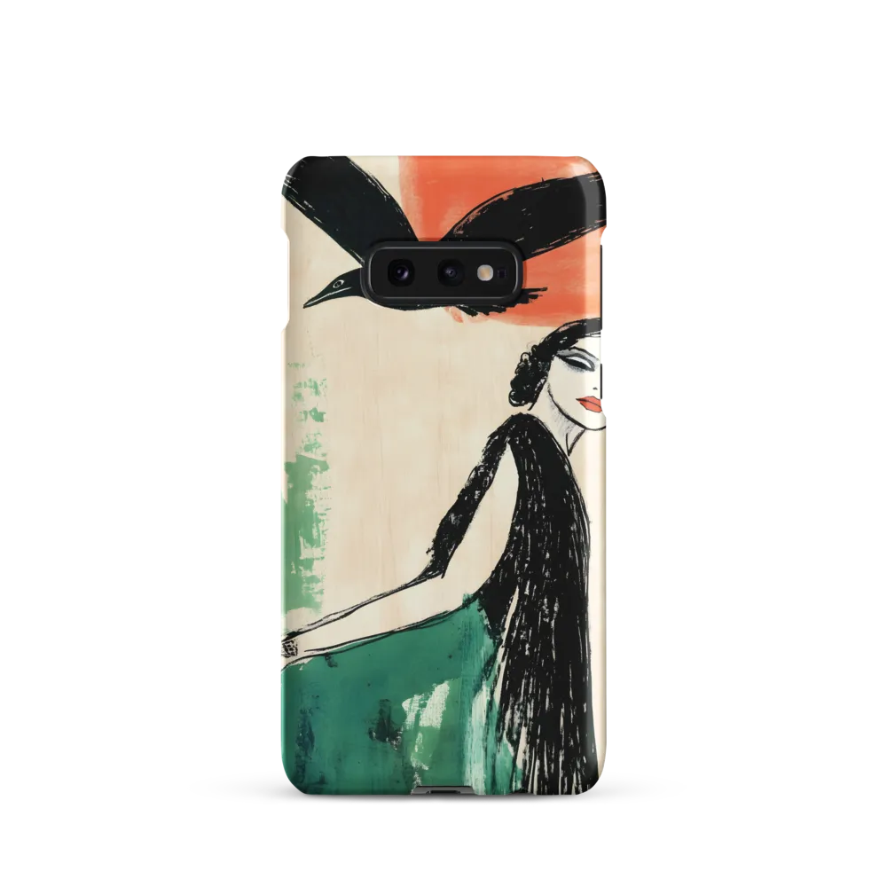 Elegance in Flight | Phone Case |  S10e | Snap Case | Matte