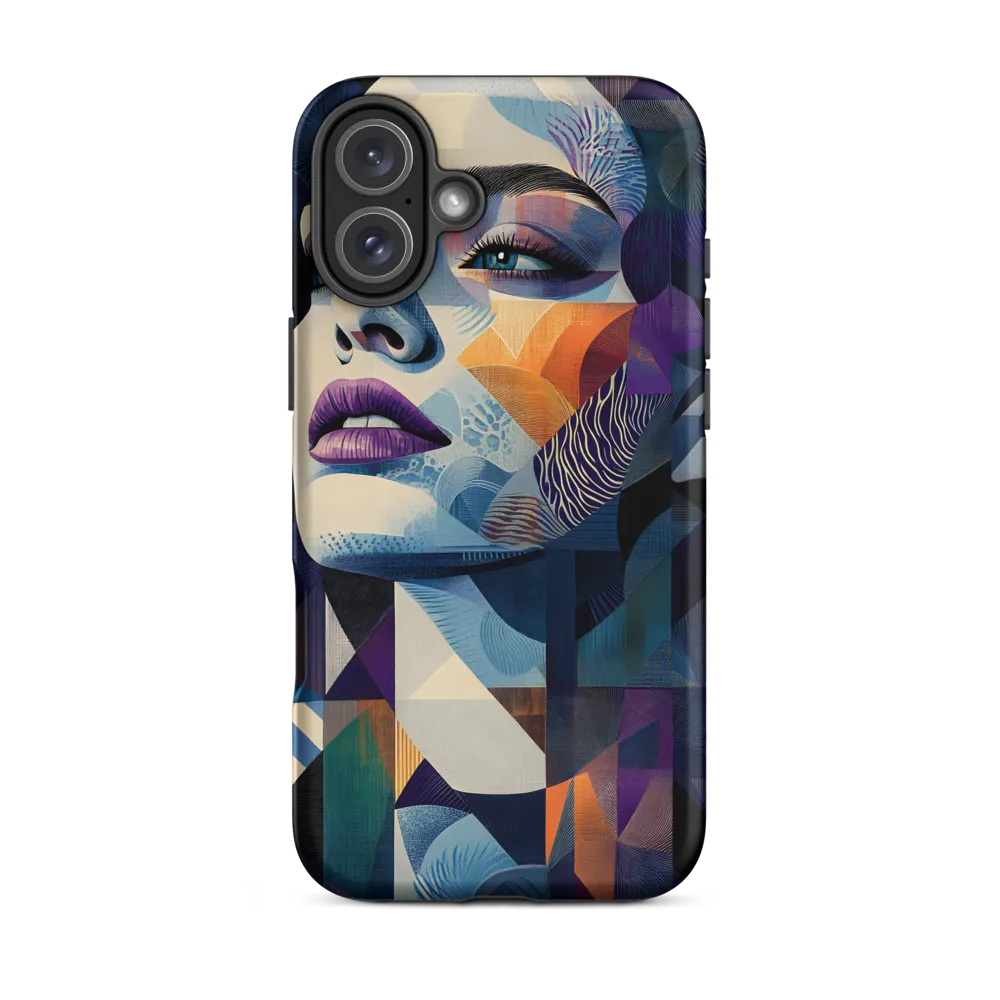 Fragmented Mystery: A Modern Portrait