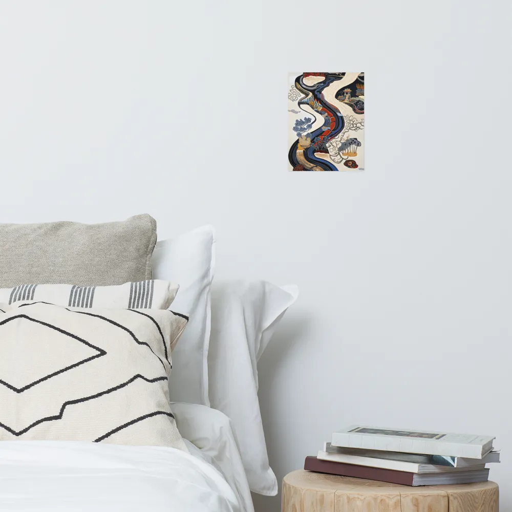 Flow of Tranquility | Poster | 8″×10″