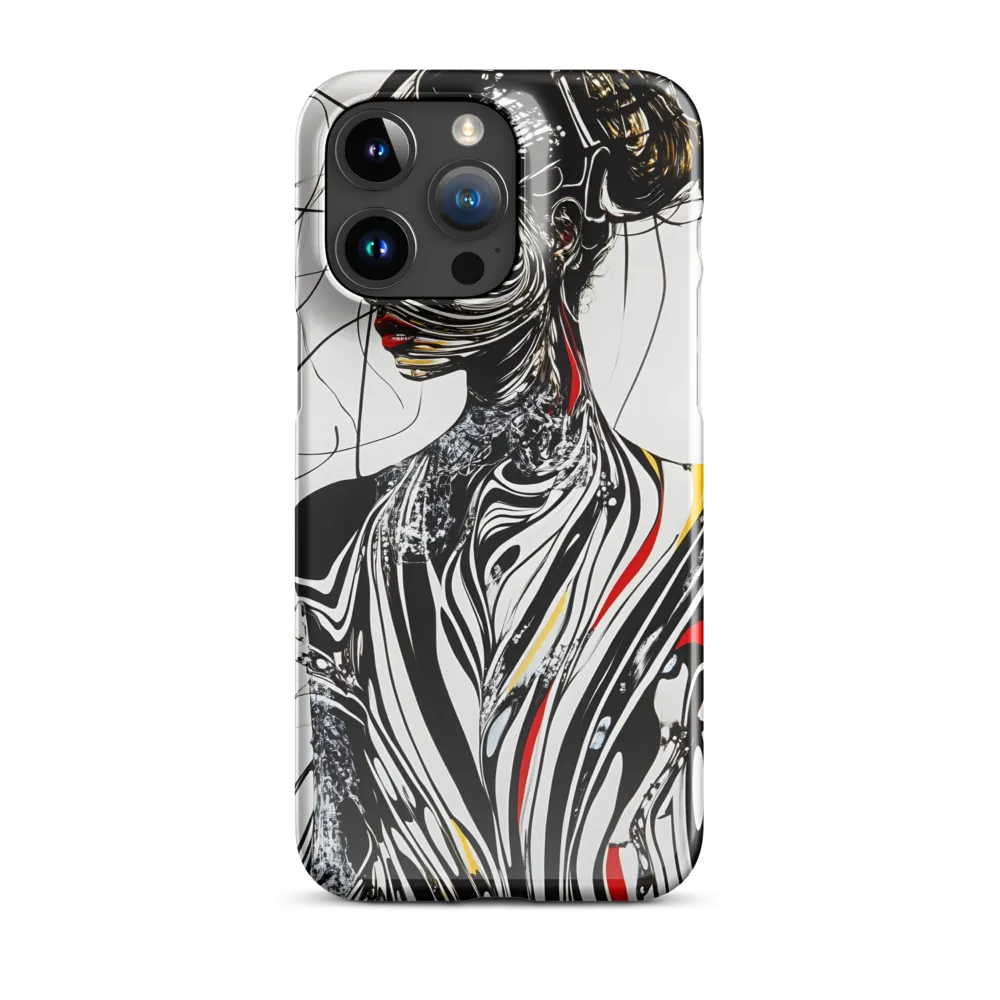Whispers of the Abstract | Phone Case |  15 Pro Max | Snap Case | Glossy