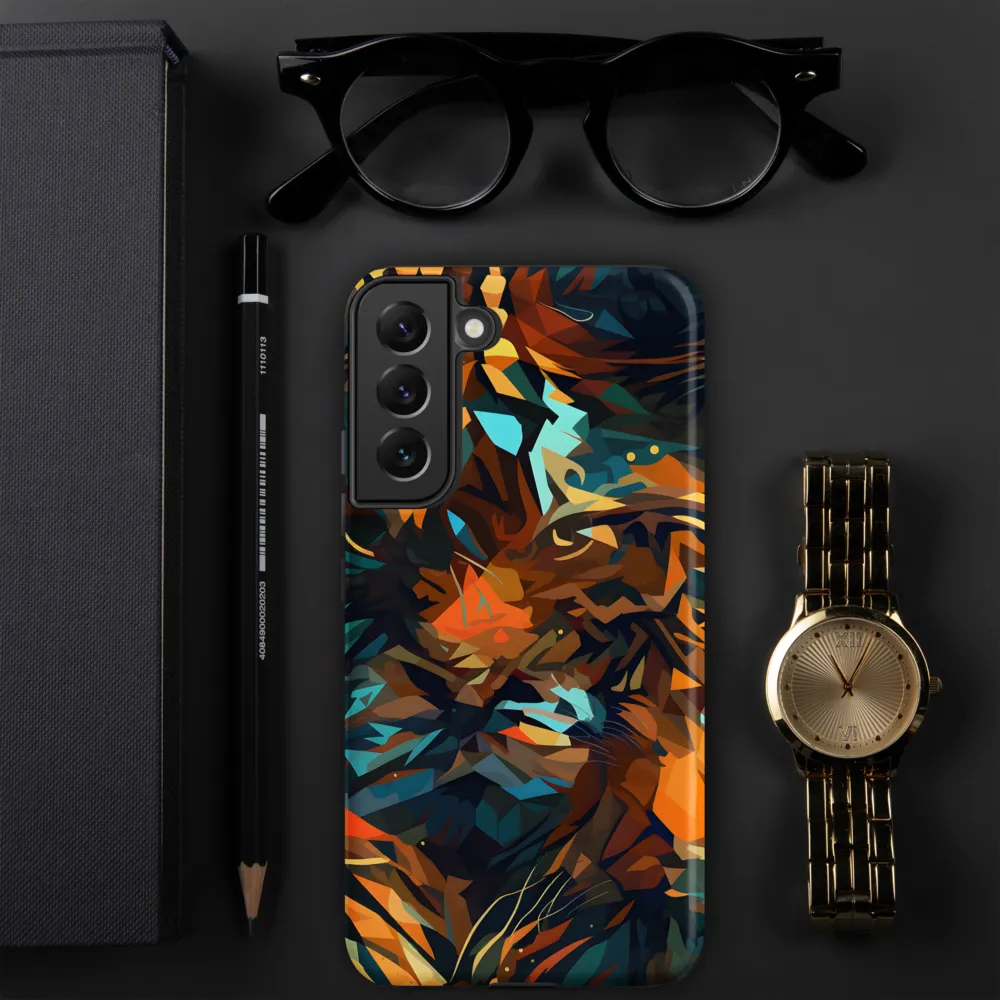 Wild Symphony: Abstract Tigers