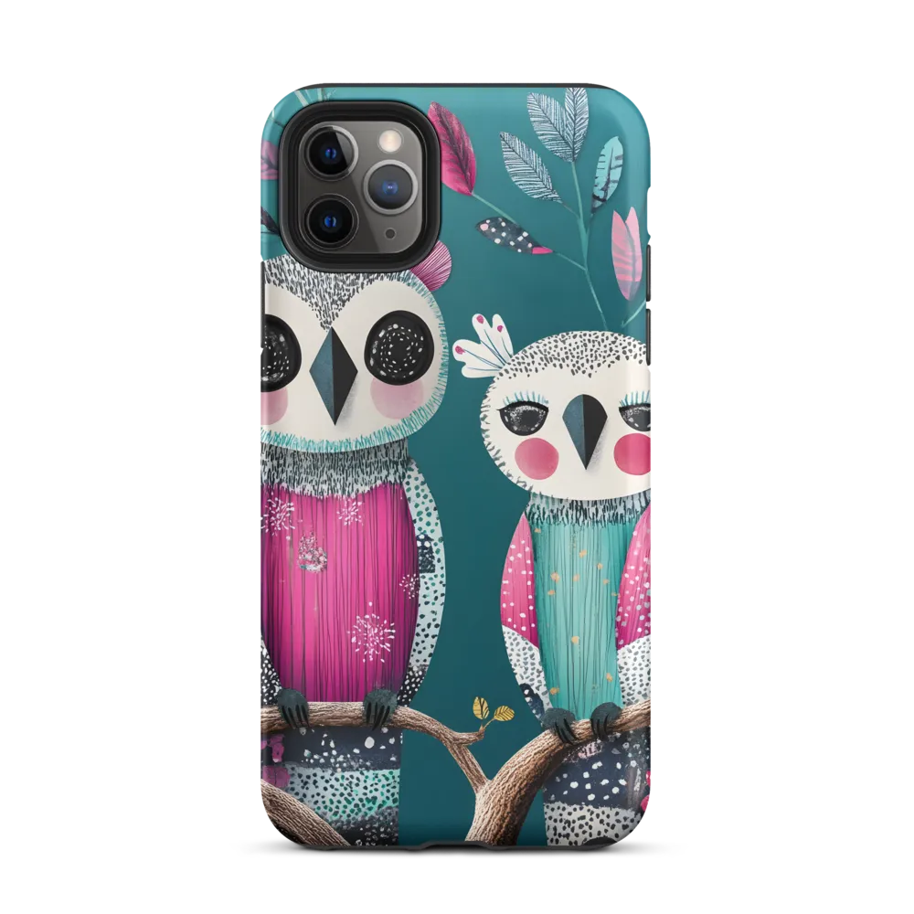 Whimsical Duo: A Celebration of Nature and Color