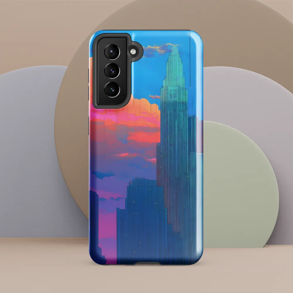 Twilight Reflections: A Digital Cityscape