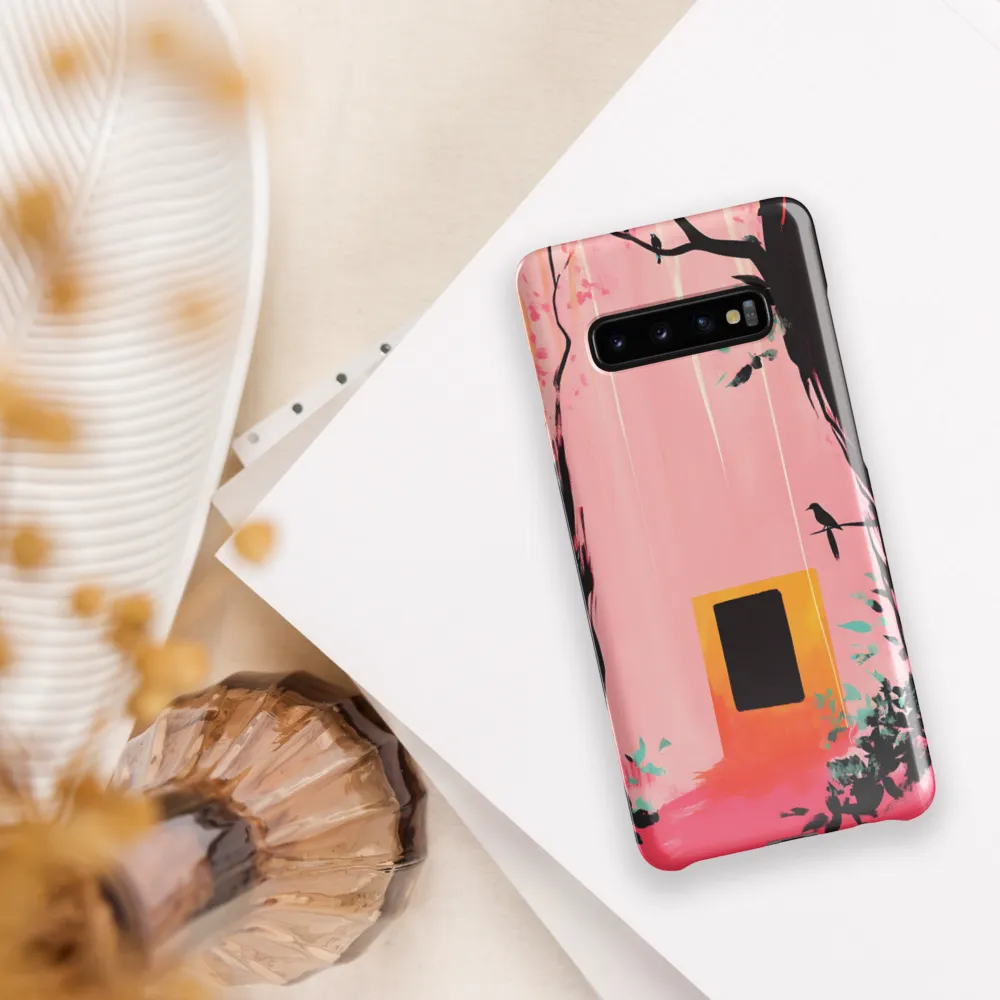 Nature's Silence | Phone Case |  S10 Plus | Snap Case | Glossy