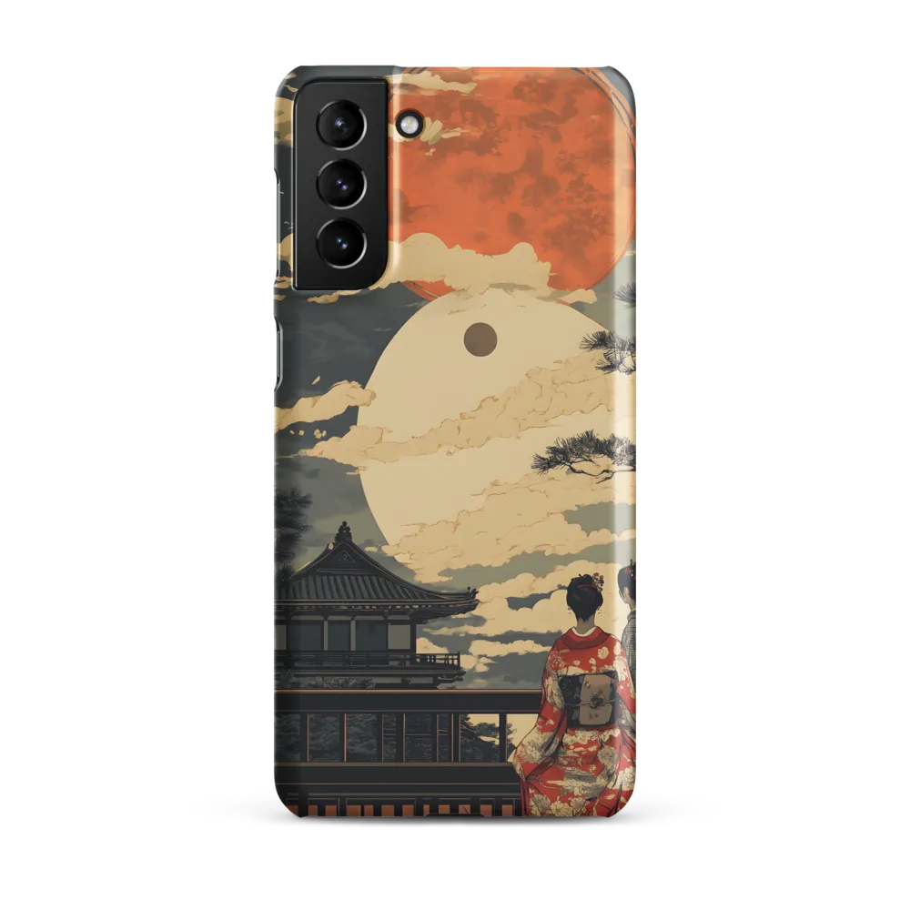 Under the Embrace of the Moon | Phone Case |  S21 Plus | Snap Case | Matte
