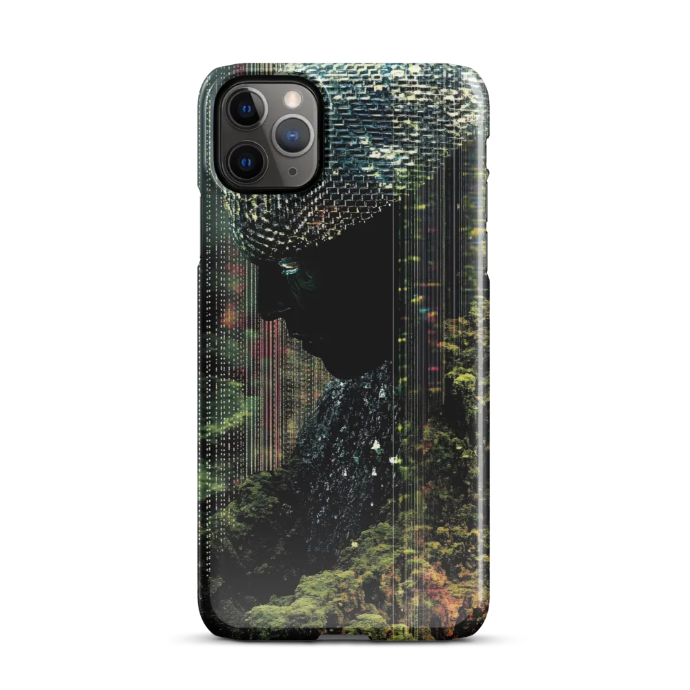 Digital Reverie: The Surreal Portrait of Nature | Phone Case |  11 Pro Max | Snap Case | Glossy