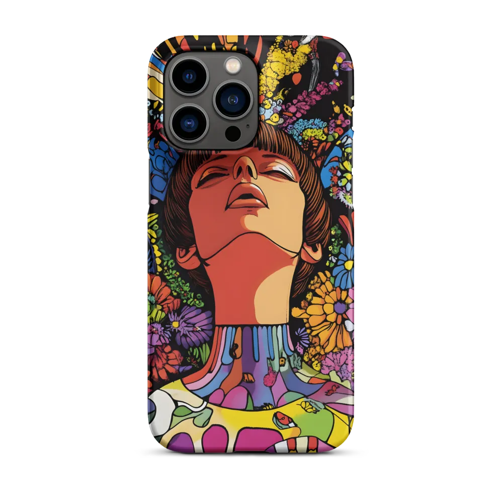 Vibrant Ecstasy: A Psychedelic Portrait