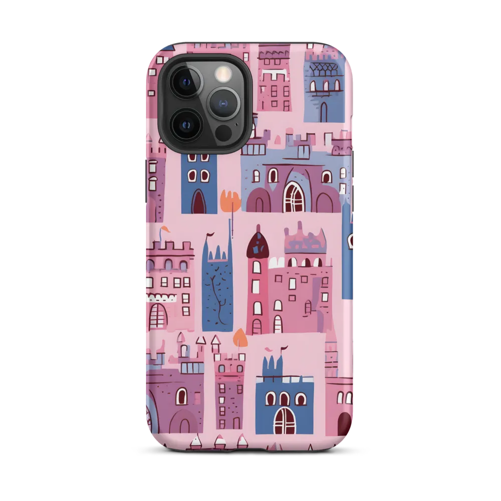 Whimsical Castles: A Playful Tapestry | Phone Case |  12 Pro Max | Tough Case | Matte