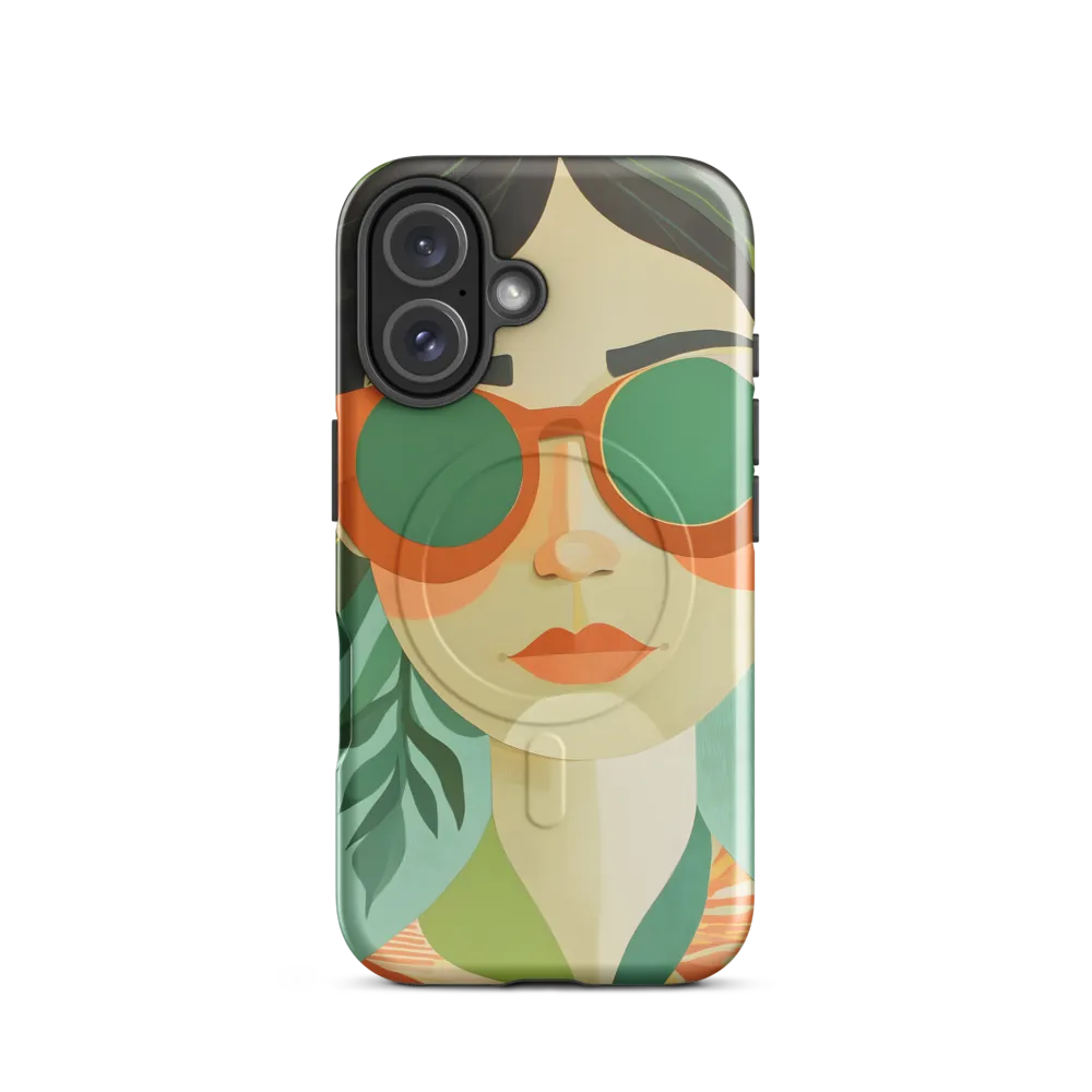 Bold Serenity: A Modern Portrait