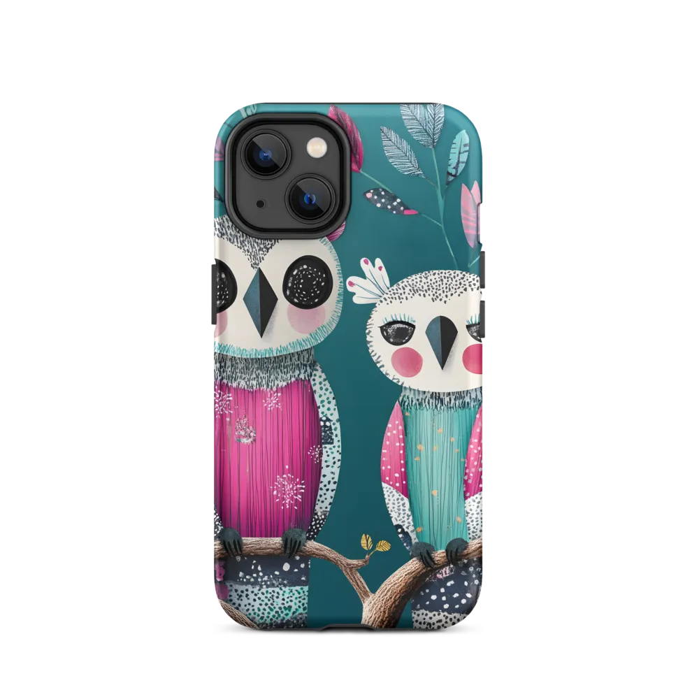 Whimsical Duo: A Celebration of Nature and Color