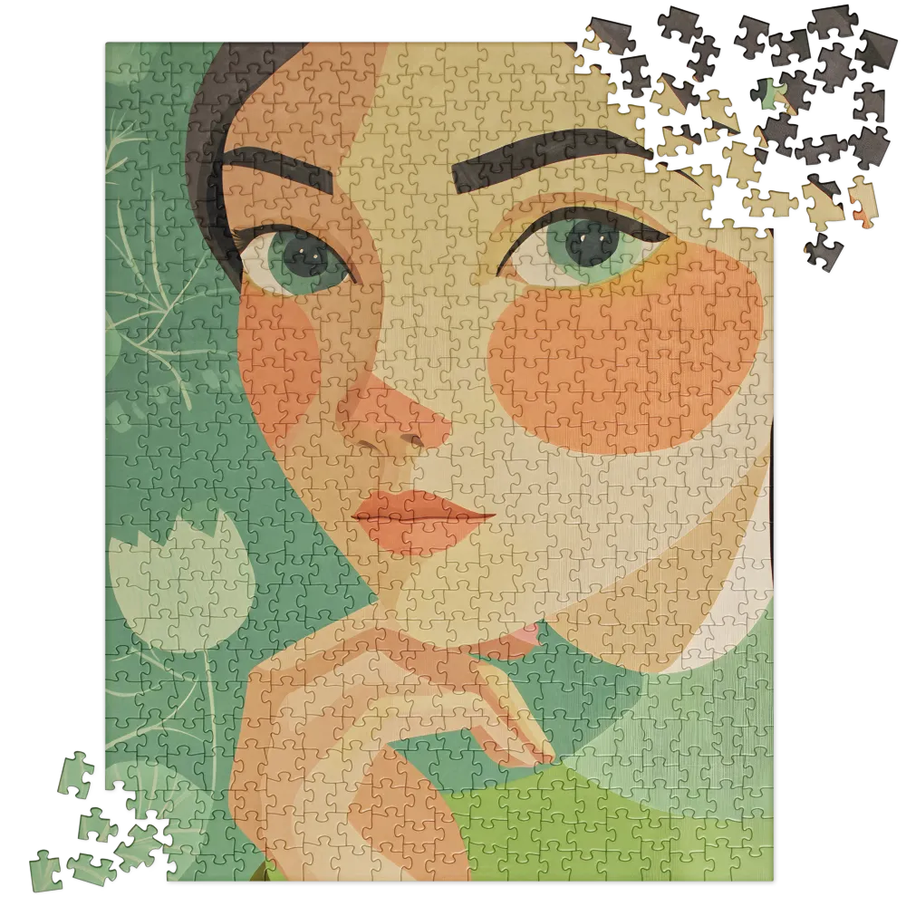 Contemplative Beauty | Jigsaw Puzzle | 520 pieces