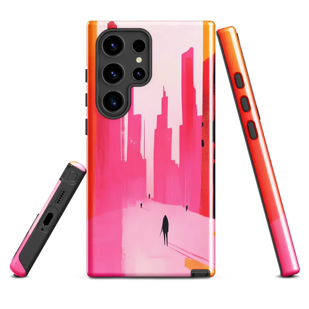 Urban Echoes in Pink
