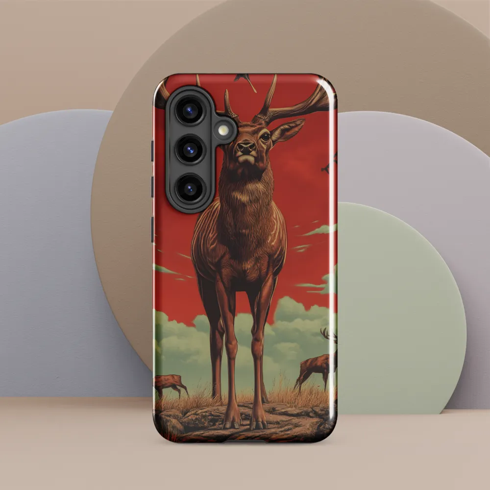 Majesty in Red: The Stalwart Stag