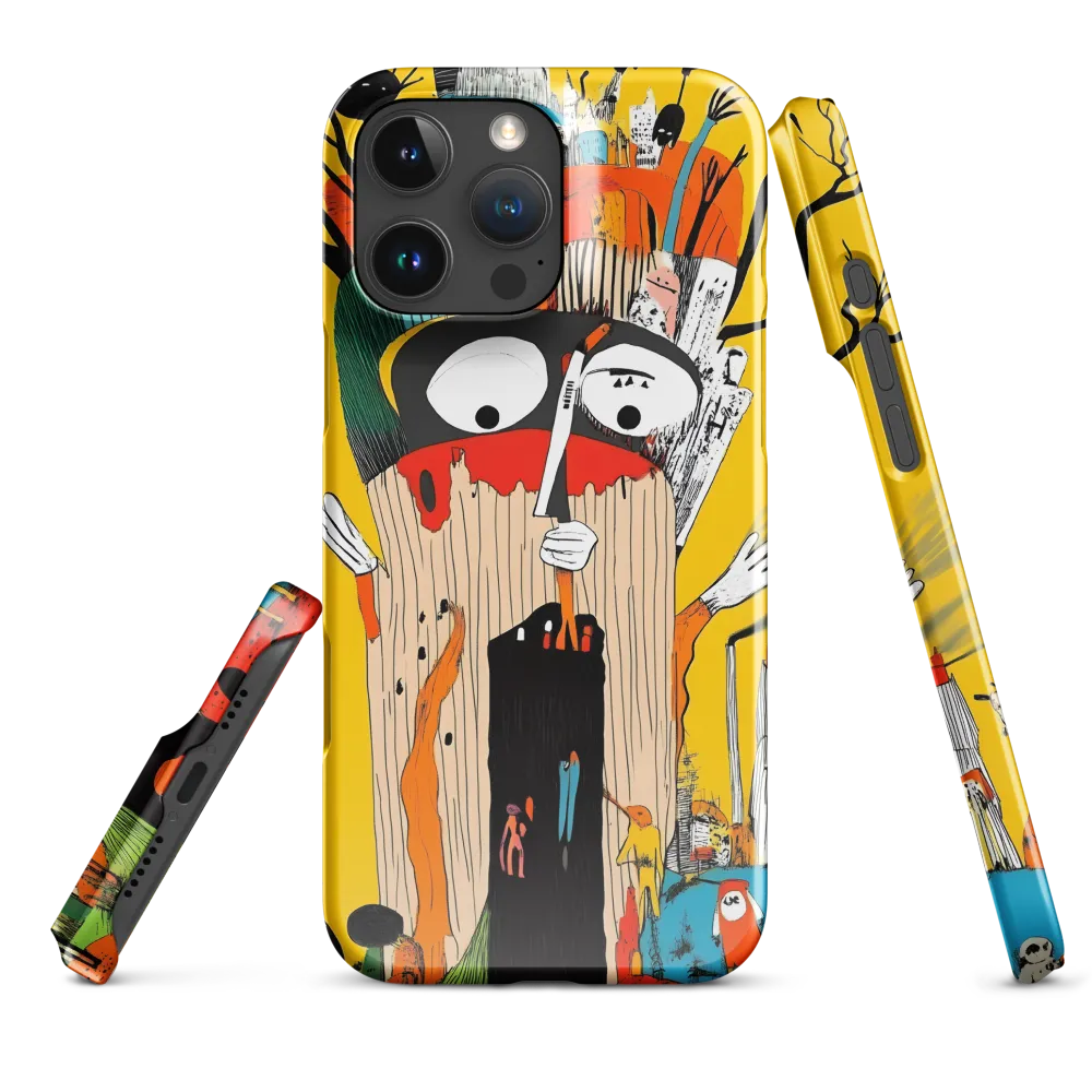 The Whimsical Tree of Imagination | Phone Case |  16 Pro Max | Snap Case | Glossy